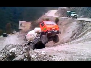 Funny road accidents , cool truck , funny tractor , funny car , funny video